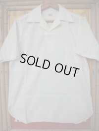 〜1940'S COTTON PULLOVER SHIRT 1  SZ/13 1/2 