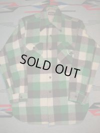 〜1950'S BIG YANK WOOL SHIRT SZ/M