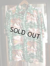 1950'S McGREGOR RAYON HAWAIIAN SHIRT SZ/M