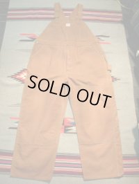 1940'S〜 DEAD CARHARTT BROWN DUCK OVERALLS 44X29