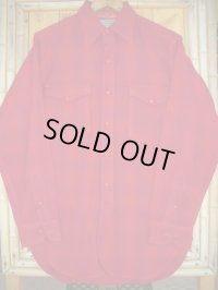 〜1940'S PENDLETON WOOL SHIRT  SZ/S