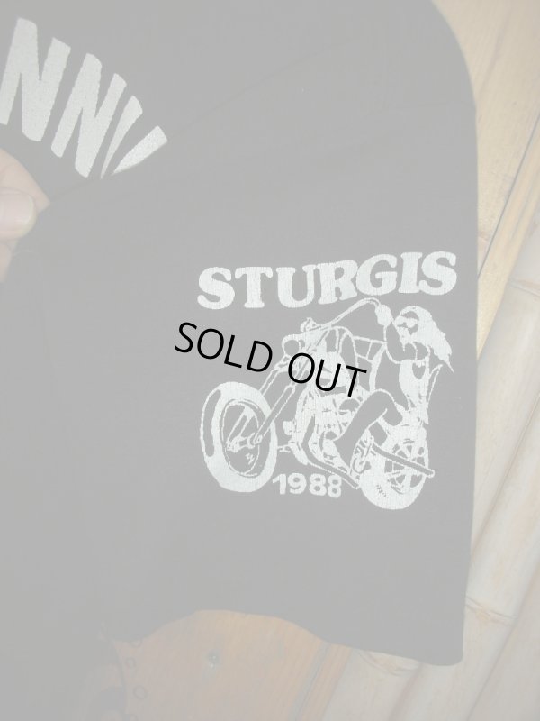 画像5: 1988'S STURGIS M.C. RALLY & RACES TEE SZ/LARGE
