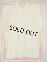 1940'S DEL MARVA RAYON SPORTS SHIRT SZ/S 