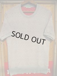 1950'S MUNSINGWEAR INDIAN BORDER S/S KNIT 