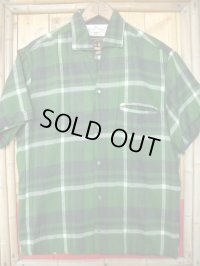 1950'S DEADSTOCK KINGSMEN ITALIAN COLLAR SHIRT SZ/S