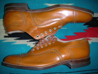 画像1: 〜1930'S DEADSTOCK FRIEDMAN DRESS SHOES SZ/8