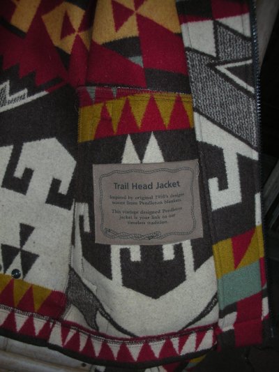 画像2: PENDLETON NATIVE RUG TRAIL HEAD JACKET /SMALL