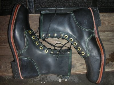 画像2: 1970'S〜 DEAD CEDER CREST WORK BOOTS SZ/8HXW