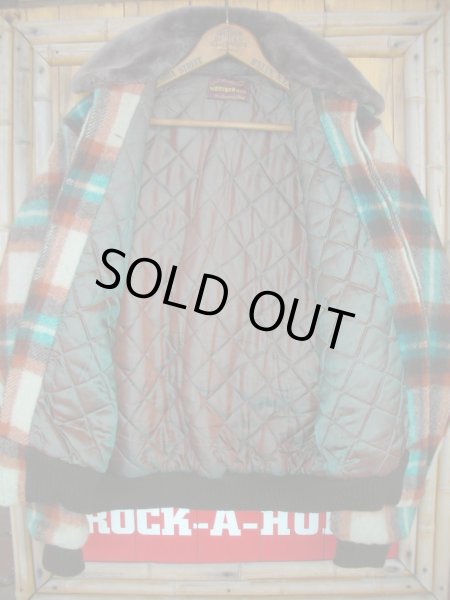 画像2: 1950'S M.W WESTERN MADE　WOOL JACKET  (2)
