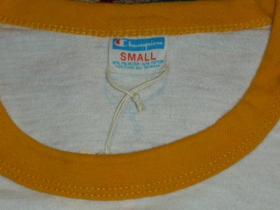 画像2: 1970'S CHAMPION BLUE BAR TAG T-SHIRT SMALL