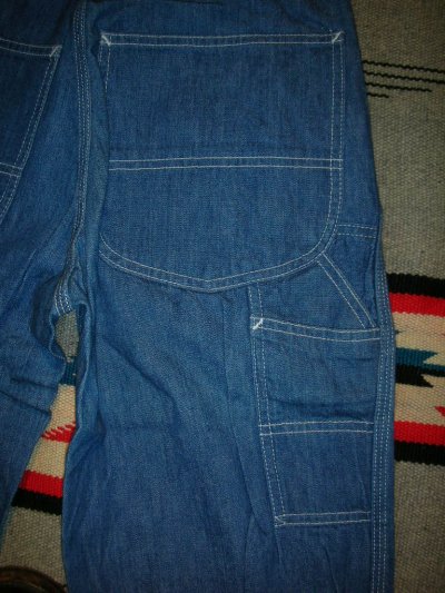 画像1: 1970'S DEAD LEE LOT 056-3311PAINTER PANTS 29X32 