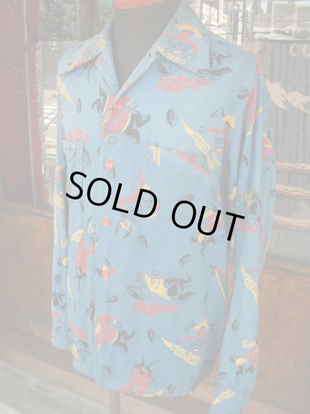 画像2: 〜1950'S RELIANCE FOOTBALL TEAM PRINTED SHIRT (2)