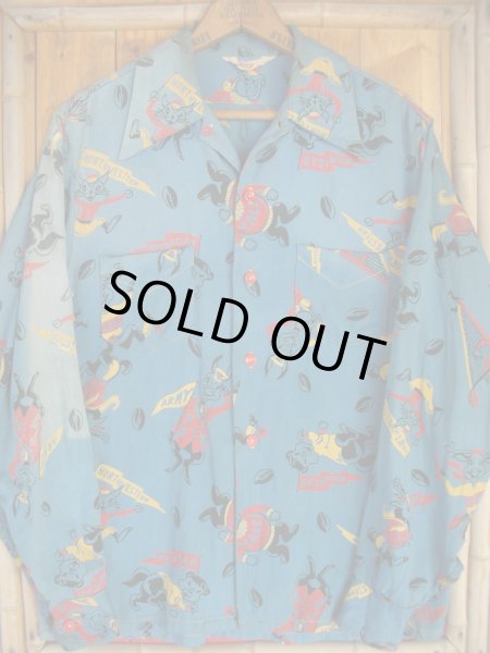 画像3: 〜1950'S RELIANCE FOOTBALL TEAM PRINTED SHIRT (3)