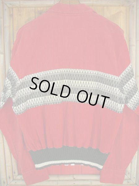 画像4: 1950'S INDIAN PRINTED CORDUROY PULLOVER SZ/L (4)