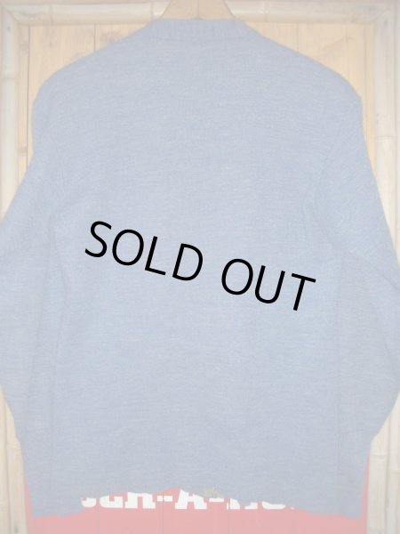 画像4: 1950'S PILGRIM ZIP UP KNIT WORK CARDIGAN (4)