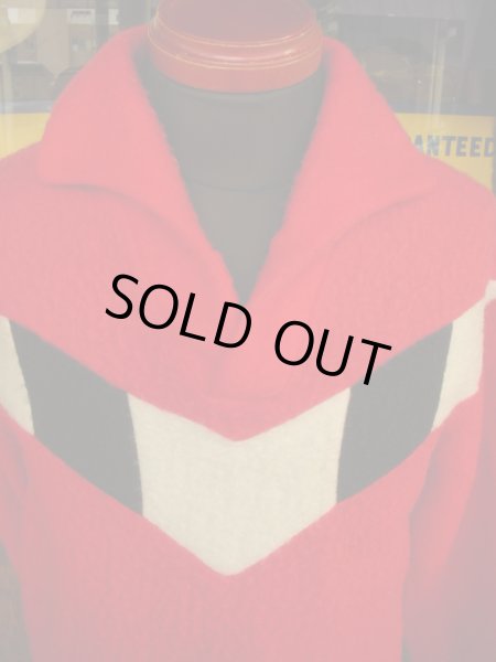 画像3: 1950'S FIELD MASTER ITALIAN COLLAR ACRYLIC PULLOVER (3)