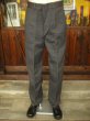 画像3: 1950'S DEADSTOCK EURO COTTON STRIPE WORK TROUSERS  (3)