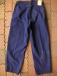 画像1: 1951'S DEADSTOCK FRENCHPOSTMAN WORK PANTS 35X31 (1)