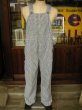 画像3: 1950'S CAN'T BUST'EM HICKORY STRIPE OVERALLS 38X30  (3)