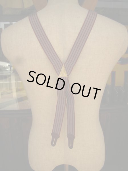 画像5: 1950'S DEADSTOCK HICKOK ACTION BACK SUSPENDERS/EXTRA LONG  (5)