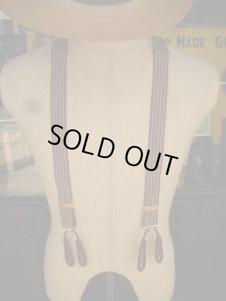 画像4: 1950'S DEADSTOCK HICKOK ACTION BACK SUSPENDERS/EXTRA LONG  (4)