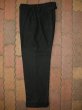 画像3: 1950'S UNKNOWN CINCH BACK BLACK WOOL SLACKS 33X31 (3)