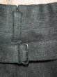 画像5: 1950'S UNKNOWN CINCH BACK BLACK WOOL SLACKS 33X31 (5)