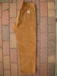 画像3: 1970'S  CARHARTT BROWN DUCK W/KNEE PANTS 36X31  (3)