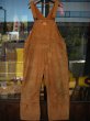 画像1: 1940'S〜 CARHARTT BROWN DUCK OVERALLS 40X28 (1)