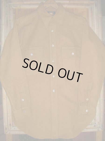 画像4: 1930'S SUPER BUCK SKEIN FLANNEL SHIRT W/NRA CODE LABEL SIZE/15   (4)