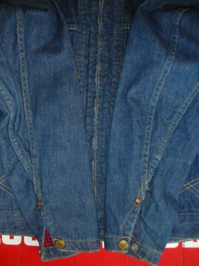 画像2: 1950'S〜 BUCKAROO BY BIG SMITH FLANNEL LINED DENIM JACKET  