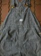 画像1: 1950'S HERCULES HICKORY STRIPE OVERALLS 44X28 (1)