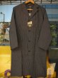 画像1: 1930'S〜 DETIS EURO BLACK COTTON STRIPE WORK COAT SZ/14J (1)