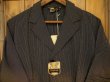 画像5: 1930'S〜 DETIS EURO BLACK COTTON STRIPE WORK COAT SZ/14J (5)