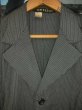 画像4: 1930'S〜 DETIS EURO BLACK COTTON STRIPE WORK COAT SZ/14J (4)