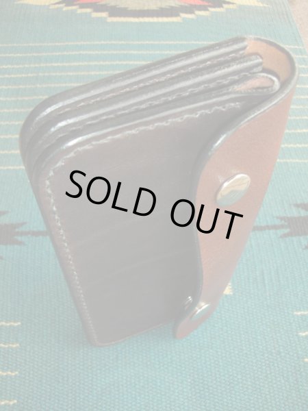 画像4: RAWHIDE TRUCKERS WALLET LOT-501/ BROWN X BLACK　 (4)