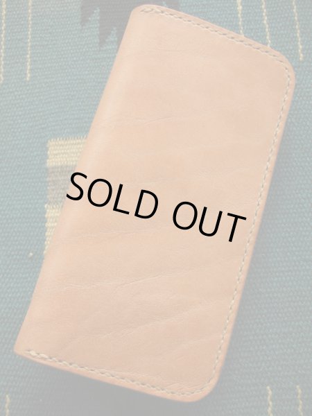 画像2: RAWHIDE TRUCKERS WALLET LOT-501/ NATURAL SADDLE　 (2)