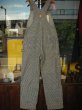 画像3: 1950'S〜 DEADSTOCK PAYDAY HICKORY STRIPE OVERALLS 36X34 (3)