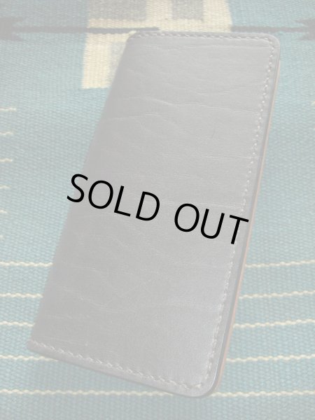 画像2: RAWHIDE TWO TONE WALLET LOT-503/ BLACK X BROWN　 (2)