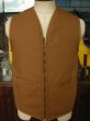 画像4: 1970'S NONWASH CARHARTT SHERPA LINED BROWN DUCK VEST /SMALL (4)