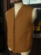 画像5: 1970'S NONWASH CARHARTT SHERPA LINED BROWN DUCK VEST /SMALL (5)