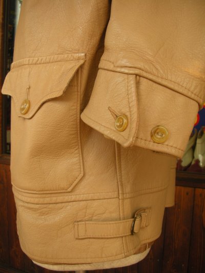 画像3: 1940'S LOS ANGELES SPORTOGS GOATSKIN A-1JACKET SZ42