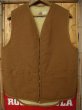 画像1: 1970'S NONWASH CARHARTT SHERPA LINED BROWN DUCK VEST /SMALL (1)