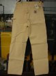 画像1: 1990'S DEADSTOCK CARHARTT W/KNEE WHITE PAINTER PANTS 72W 31X34  (1)