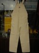 画像2: 1990'S DEADSTOCK CARHARTT CARPENTER WKNEE OVERALLS LOT/7FB 36X34 (2)