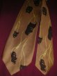 画像4: 1940'S〜 COOPER'SCOMEDY & TRAGEDY PRINTED SILK TIE (4)