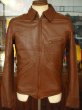 画像1: 1940'S UNKNOWN GOATSKIN SPORTS JACKET SZ/36   (1)