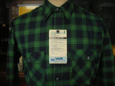 画像3: 1970'S〜 DEADSTOCK SEARS FIELDMASTER PRINTED FLANNEL SHIRT 3 SZ/MED 