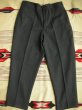 画像3: 1950'S〜 DEADSTOCK BLACK SALT & PEPPER WHIPCORD TROUSERS W36 L29 (3)