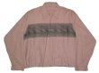 画像5: 1950'S UNKNOWN  BORDER PHYTHON PRINTED PINK RAYON JACKET SZ/L (5)